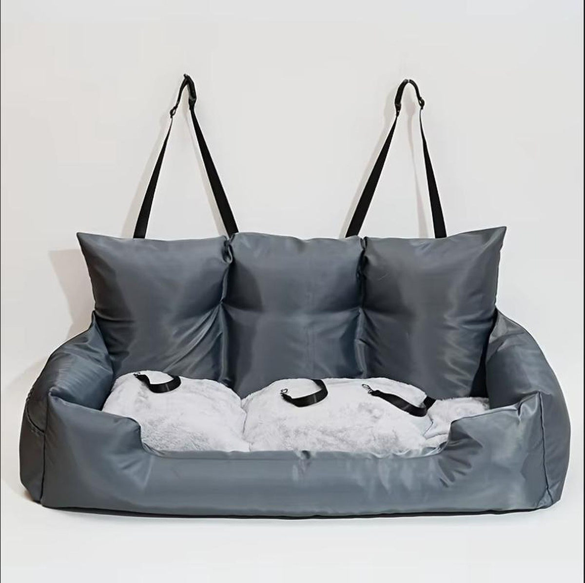 Large Dog Car Seat - Waterproof Travel Bed for Big Dogs